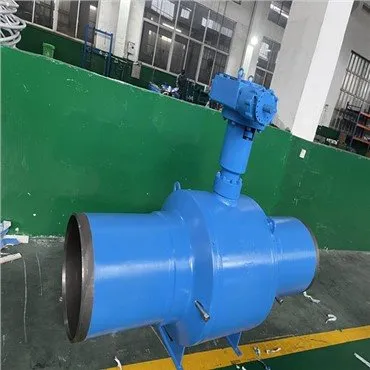 Повністю зварений кульовий кран